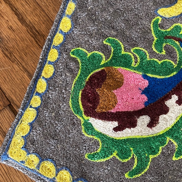 Beautiful embroidered decorative pillow case - Picture 7 of 7